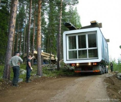 Отель на деревьях (Treehotel , Швеция)